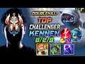 Challenger Kennen TOP vs Gwen - 챌린저 탑 케넨 템트리 룬 벨트 감전 ケネン Кеннен 狂暴之心 凱能 - LOL KR 11.14