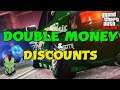 DOUBLE MONEY! DISCOUNTS! GTA Online Weekly Update!