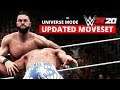 Finn Balor Updated Moves For Your Universe Mode | WWE 2K20 | Delzinski