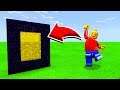 How To Make A Portal To THE LEGO DIMENSION in Minecaft Pocket Edition/MCPE