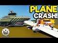 Plane Crashes Into An Island And We Must Save Them! - Stormworks Multiplayer Survival Gameplay