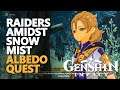 Raiders Amidst Snow Mist Genshin Impact Albedo Quest