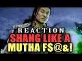 SHANG TSUNG LIVE REACTION with Jango