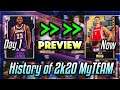The History Of NBA 2K20 MyTEAM *Preview*