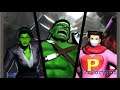 Ultimate Marvel vs Capcom 3 - Arcade mode as Phoenix Wright, Hulk and She-Hulk