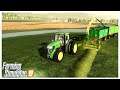 ALFALFA HARVEST WITH OUR TRAILED FORAGE HARVESTER | Georgetown Roleplay | Farming Simulator 19