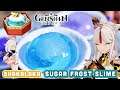 [Genshin Impact] IRL molecular gastronomy sugar frosted slime (food in game go real)
