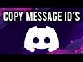 How To Copy Discord Message ID's
