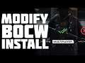 How to Modify your Call of Duty Black Ops Cold War Installation!