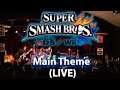 Main Theme - Super Smash Bros 4 WiiU / 3DS (Live At Ñoñoparty 3) // Jazztick