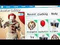 MAKING PENNYWISE a ROBLOX ACCOUNT (IT Chapter Two Clown)