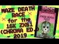 Maze Death Race (Chroma Edition) for the 16K ZX81 by Kelly Murta (2019)