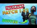 VALORANT NEW PATCH 1.02 - VIPER BUFF, BIG MAP CHANGES AND MORE!