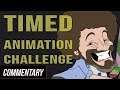 [Blind Reaction] Timed Animation Challenge - Making Magic in 45 Minutes