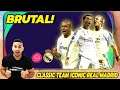 BRUTAL! ICONIC MOMENTS REAL MADRID CLASSIC TEAM REVIEW NO PES 2021 MOBILE