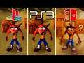 Crash Bandicoot (1996) PS1 vs PS3 vs Nintendo Switch (Which One is Better?)