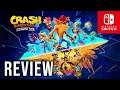 Crash Bandicoot 4: It's About Time Review For Nintendo Switch | CAN SWITCH HANDLE IT?