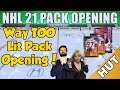 Crazy Lit Pack Opening! - NHL 21 HUT - Hockey Ultimate Team - Jumbo NHL Players Pack
