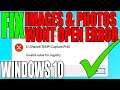 Fix Invalid Value For Registry Error When Opening Images In Windows 10 Tutorial
