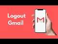 How to Logout Gmail in iPhone/iPad (2021)