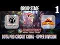 IG vs Magma Game 1 | Bo3 | Group Stage DPC China Upper Division 2021 | DOTA 2 LIVE