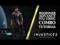 Injustice 2 SUPERMAN Combo Tutorial ( Full String High Damage )