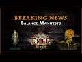 Path of Exile 3.8 - Liga Blight || Balance Manifesto (Pre-Notas del parche)