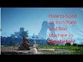 Satisfactory How-To: How to make a simple Iron Plates and Iron Rods machine