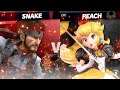 SSBU - Snake (me) vs Fake Peach