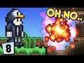 Terraria - BOMBS IN THE BASE! #8