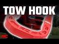 14-18 Chevy Silverado 1500 Red Forged Tow Hooks