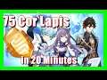 75 Corlapis in 20 Minutes - Material Farm | Genshin Impact