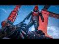 Batman Arkham Knight: Red Hood Brutal Stealth Kills & Combat