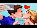 First Love Kiss Girl Game - Fun Makeup, Dress up, Color Hairstyles