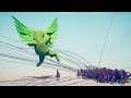FLYING EXPLODING HOST ZOMBIE vs ARMIES - Totally Accurate Battle Simulator TABS