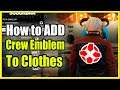 How to add CREW EMBLEM to Shirts, Hoodies, Jackets in GTA 5 Online (Fast Method!)