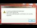 Pc Problem | Paint Cannot Read This File Not Valid Bitmap File Error in Computer