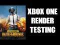 PUBG 28th May '19 Update: Xbox One S Gameplay, NO SSD, Render TESTING!