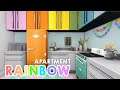 RAINBOW APARTMENT 🏳️‍🌈 | Sims 4 Speed Build