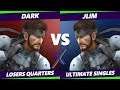Smash Ultimate Tournament - DaRk (Snake, Wii Fit) Vs. JLim (Snake) S@X 324 SSBU Losers Quarters