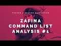 T7 vs Zafina command list Analysis #1