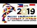 Team Philippines VS Indonesia |GROUPSTAGE| 30th Southeast Asian Games