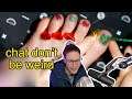 When u paint your toes on the internet🦶 - Simply Stream Highlights