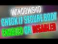 Windows 10 Check If Secure Boot Is Turned On Or Off