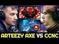 ARTEEZY vs CCNC Intense Game — Speed Build Axe vs Master Tier Leshrac