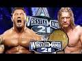 Batista VS Triple H - World Heavyweight Championship | WWE 2K20 Wrestlemania 21