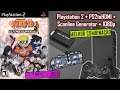 Naruto Ultimate Ninja + Playstation 2 + PS2toHDMI + Scanline Generator + 1080p