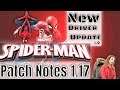 New Marvel's 🕸 SpiderMan 1.17 Update | Patch Notes #Ps4 #news #update