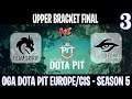 OGA DOTA PIT | Team Spirit vs Secret Game 3 | Bo3 | Upper Bracket Final | DOTA 2 LIVE