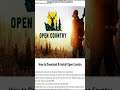 Open Country pc game download |pre-installed gamea | sinhala | #shorts
